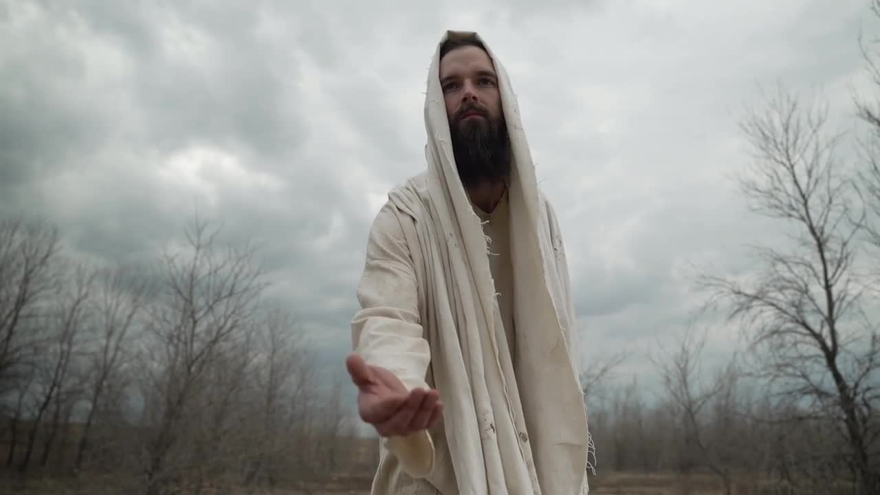 jesus wearing jordans