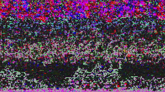 Animation Of Retro To Be Continued Text Glitching On Blue Background Old Tv  Glitch Interference Screen 4k Video Motion Graphic Animation Stock Video -  Download Video Clip Now - iStock