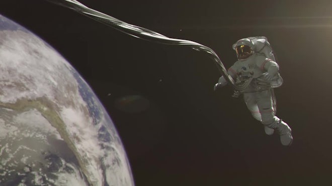 Astronaut Floating In Space Gif