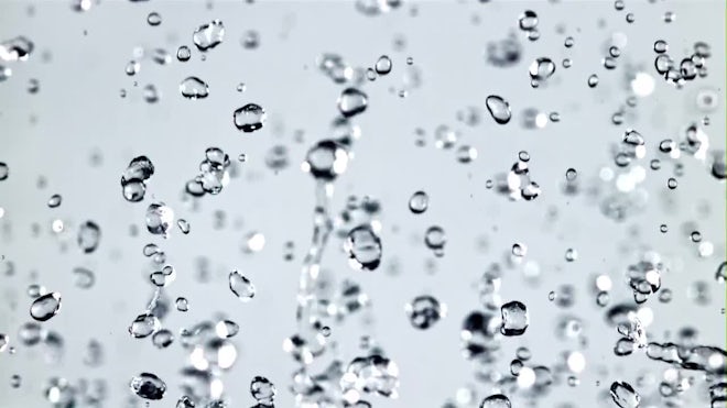 Macro Slow Motion Water Drop - Stock Video
