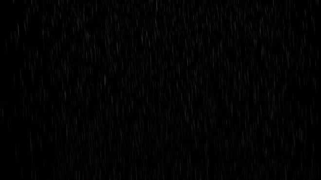 Rain On Black Background - Stock Video | Motion Array