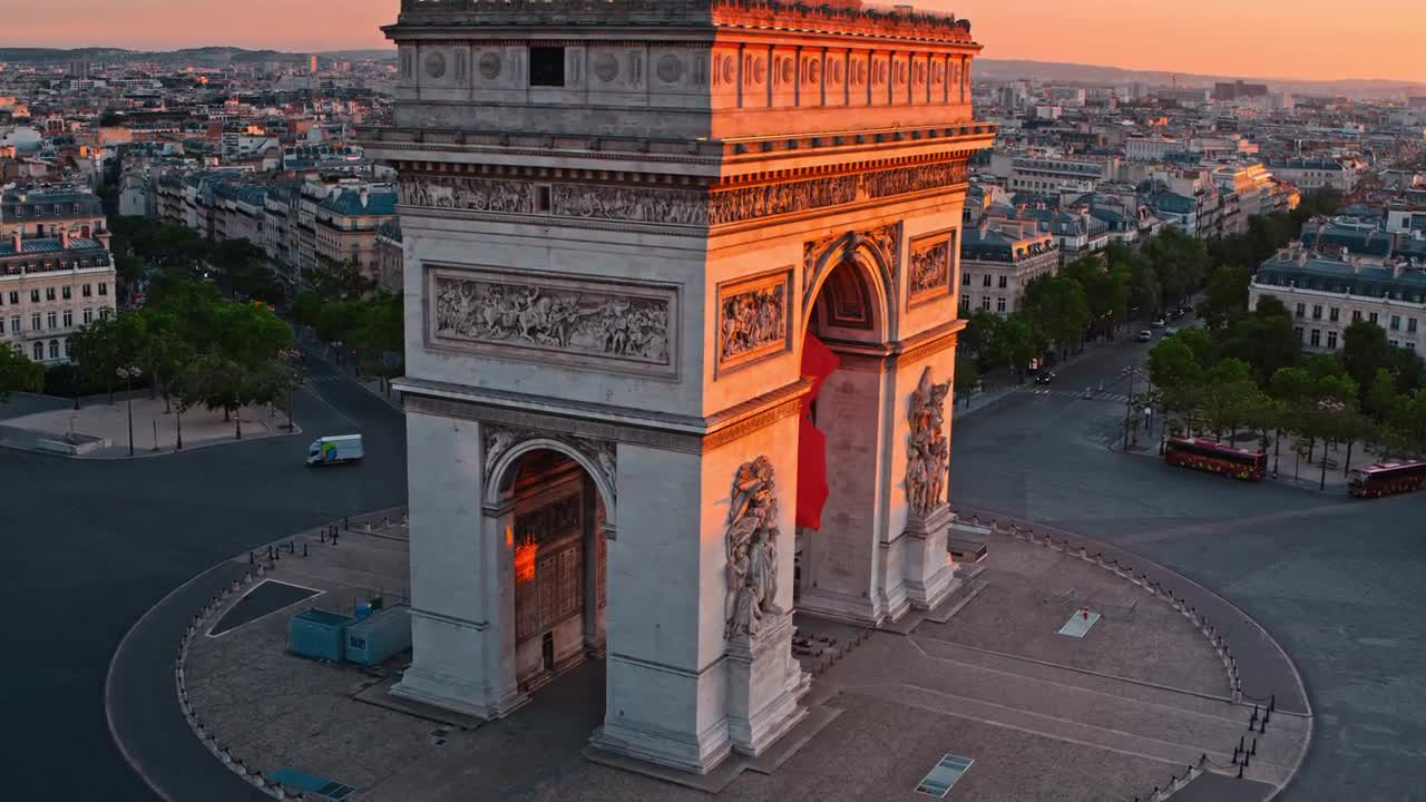 Top of the Arc de Triomphe: A Breathtaking Parisian View