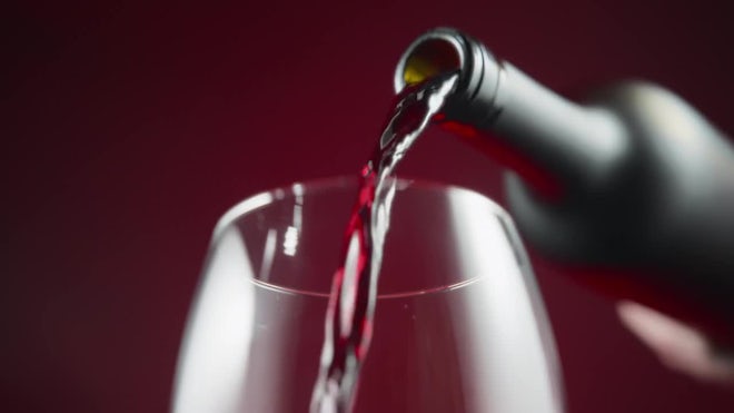 Just A Little Drop - Red Wine Drops Falling Into A Glass Stock Photo,  Picture and Royalty Free Image. Image 25906353.