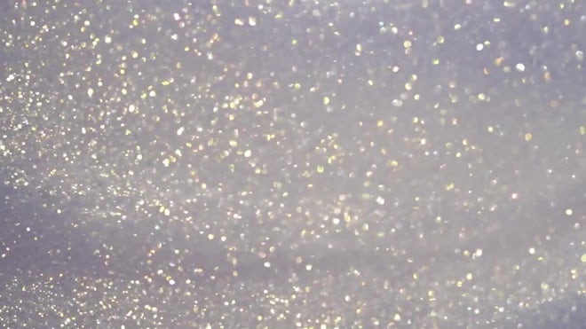 Silver and white glitter particles slow , Stock Video
