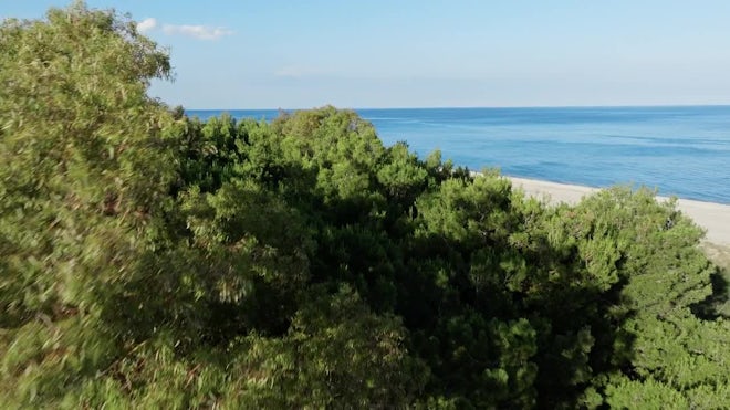 Beautiful mediterranean sea coastline in, Stock Video