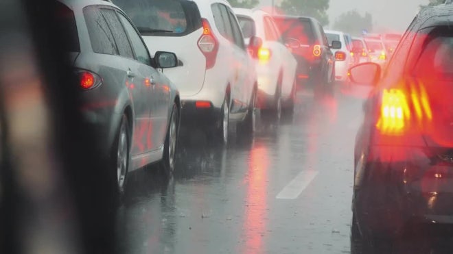 O que significa during weather or traffic delays? - Pergunta