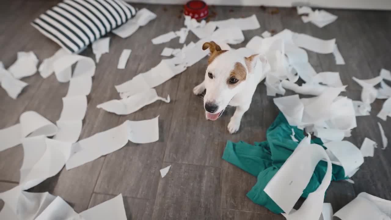 Naughty jack russell sales terrier