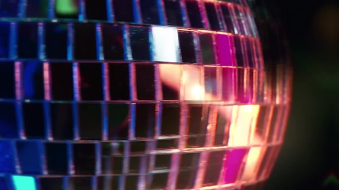 Disco Ball. Pink., Stock Video