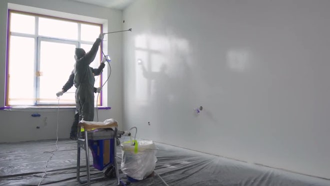 Spray Painting - Stock Video