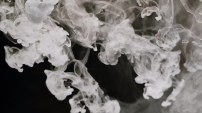 Smoking, Steam Clouds Of Vapour Close-up