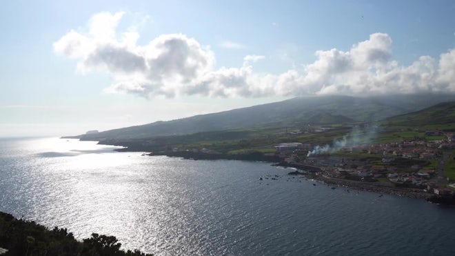Faja Dos Cubres, Azores Islands - Stock Video