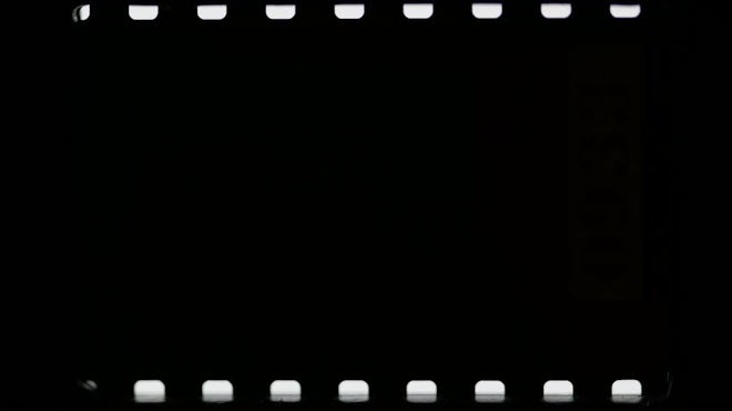 Real 35mm Photo Scan Negative Photo Film Stripes Frame Background - Stock  Video