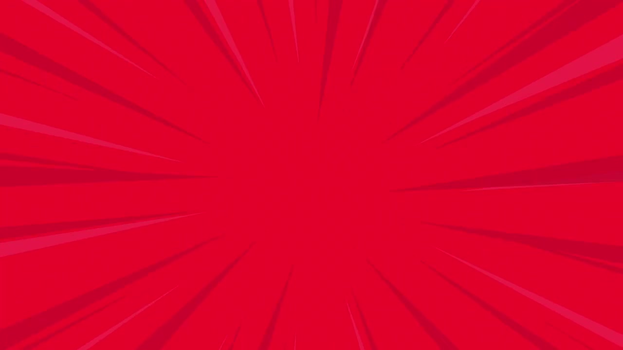 Anime Speed Burst Frame Loop On Black - Stock Video | Motion