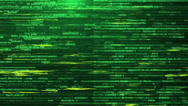 Tampilan Coding Matrix Animated Matrix Code Background Digital Matrix Code Background With