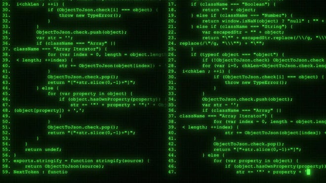 Hacker Code Matrix Matrix Code