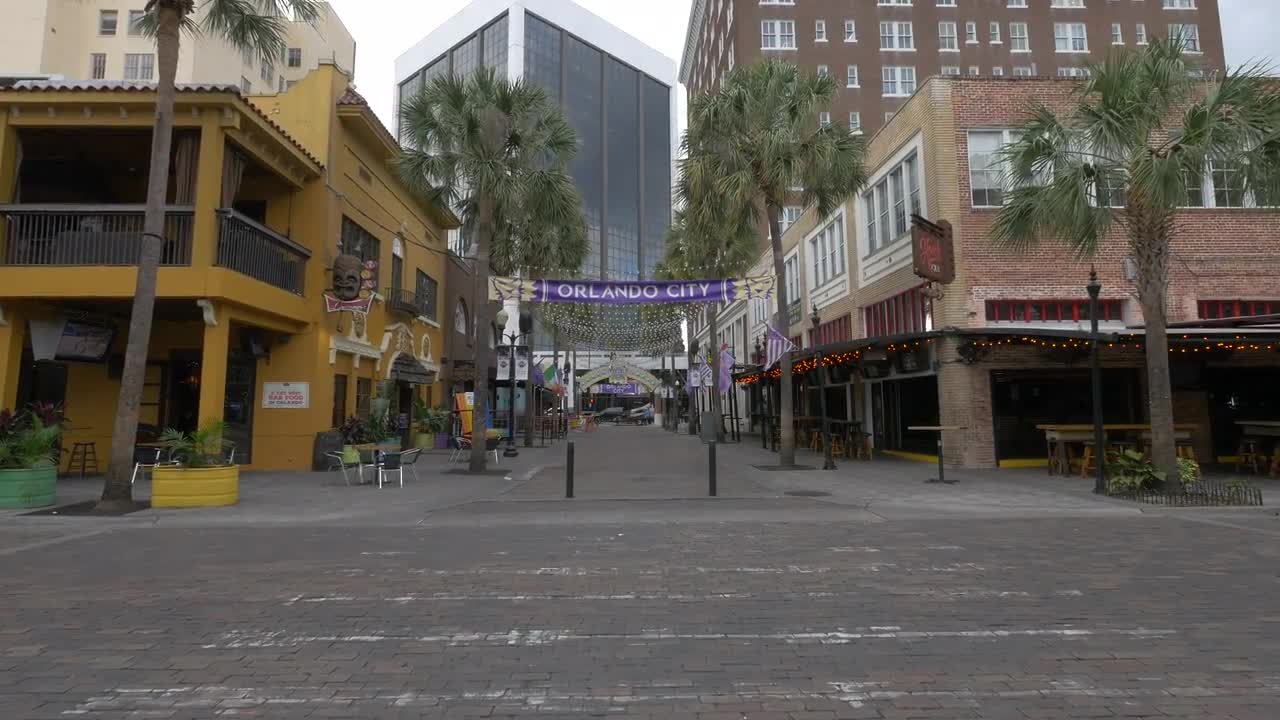 The Wall Street Plaza In Orlando Stock Video Motion Array