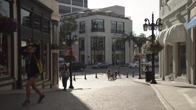 Hermes Store Beverly Hills Stock Video Footage by ©ATWStock #474937270