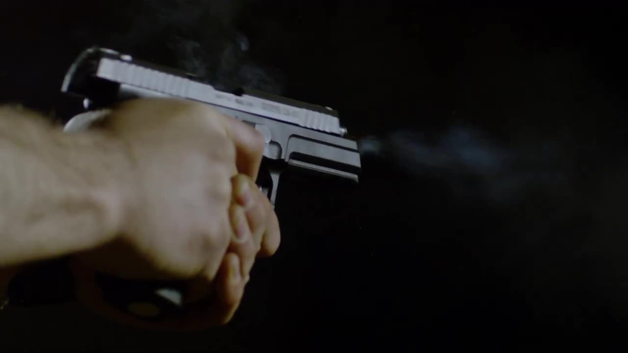 Pistol Firing A Bullet, Ultra Slow... - Stock Video | Motion Array