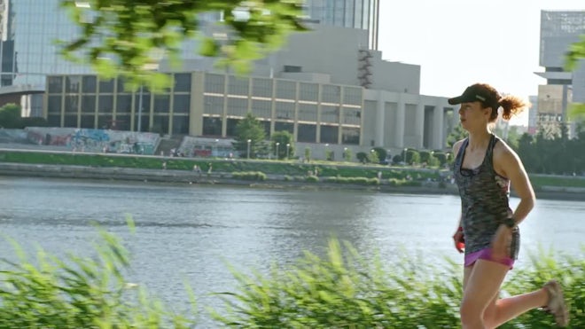 Man Swimming In River Stock Video Motion Array