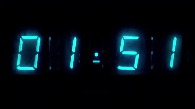 Flip Clock Digits