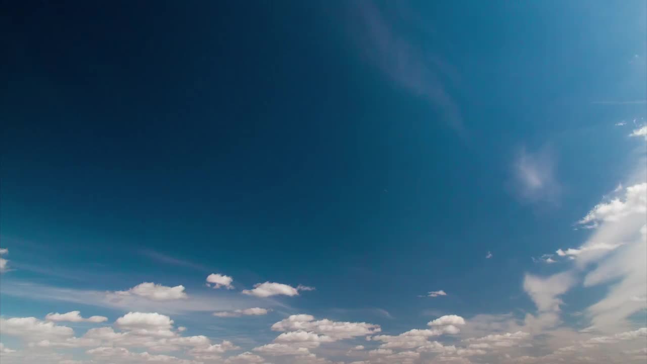 Clouds Zoom Across The Sky Stock Video Motion Array