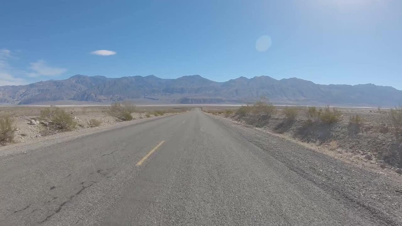 Driving Through Death Valley - Stock Video | Motion Array