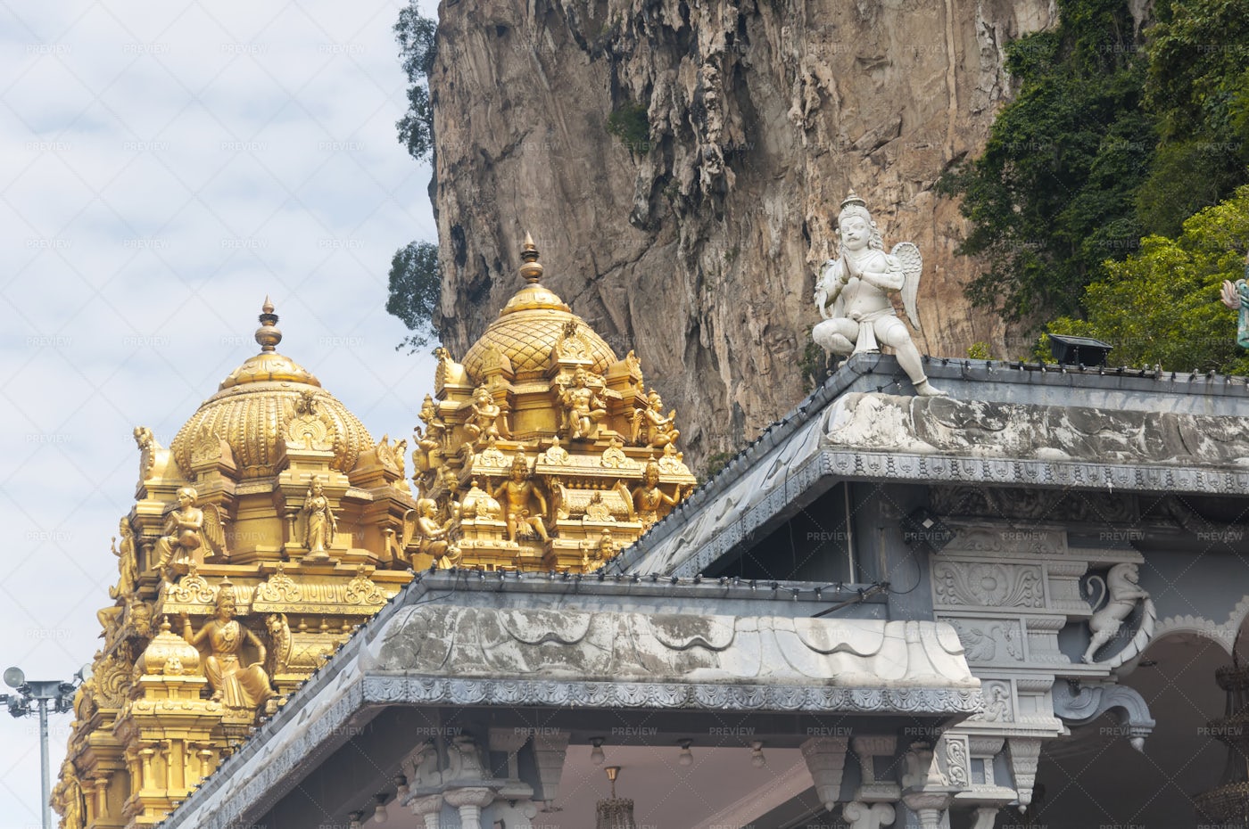 Sri Subramaniam Hindu Temple: Stock Photos