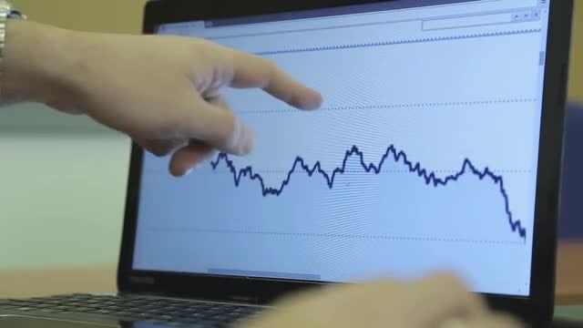 Businessman Work On Laptop: Stock Video