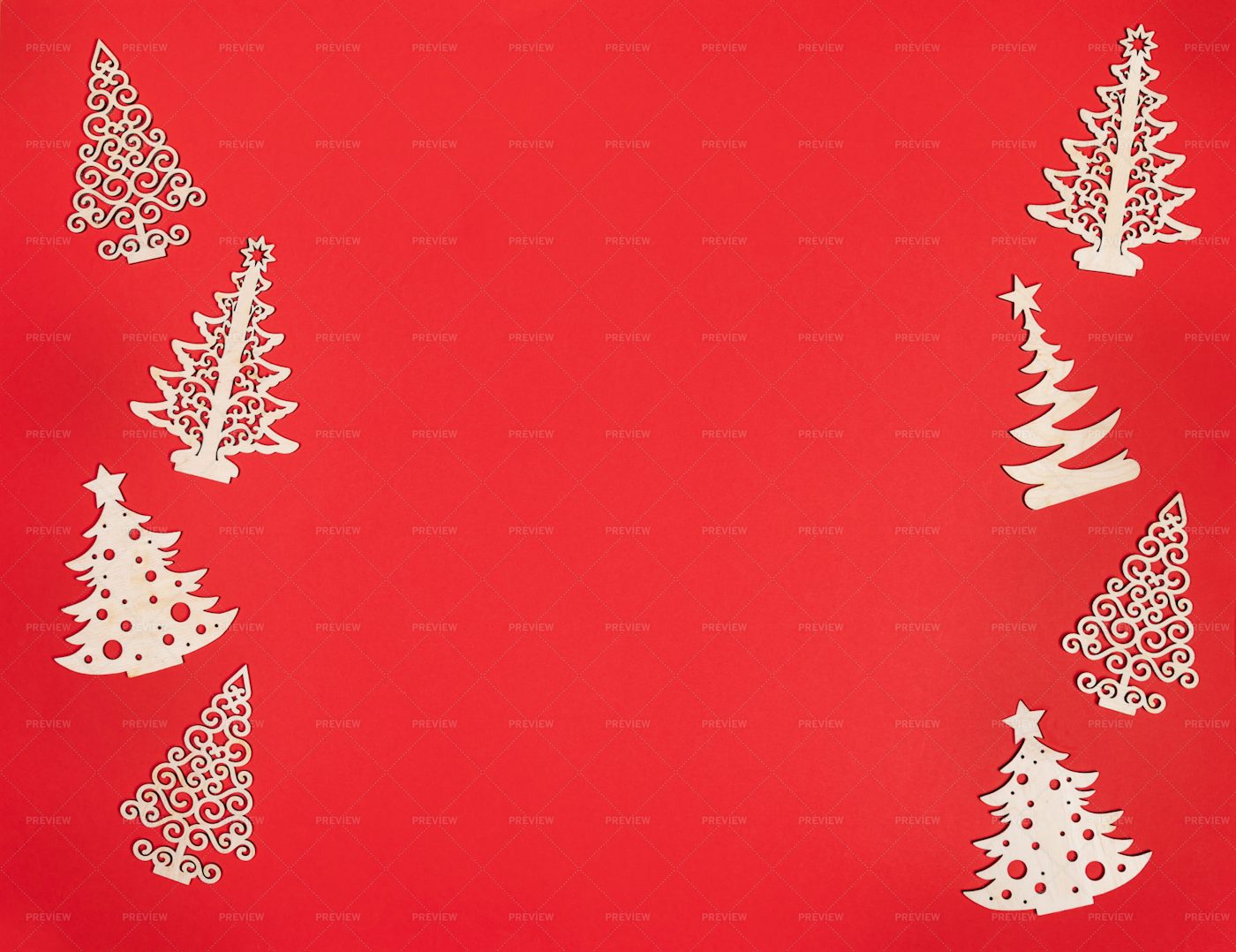 Wooden Christmas Decorations: Stock Photos