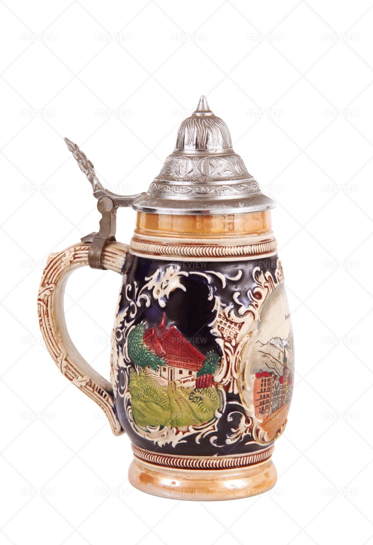 Original Tyrolean Jug: Stock Photos