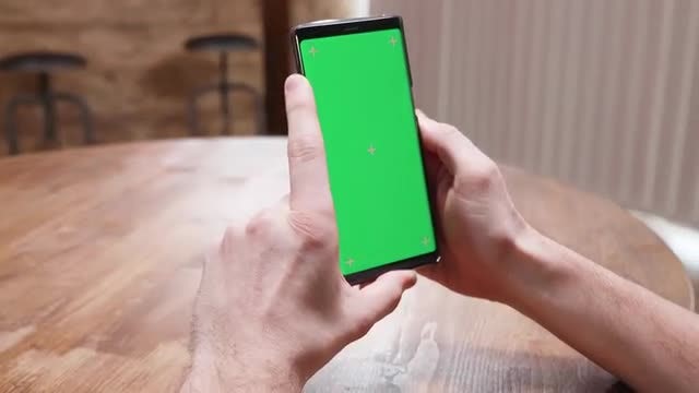 Man Holding A Phone: Stock Video