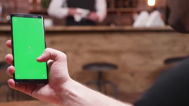Man Using A Phone: Stock Video