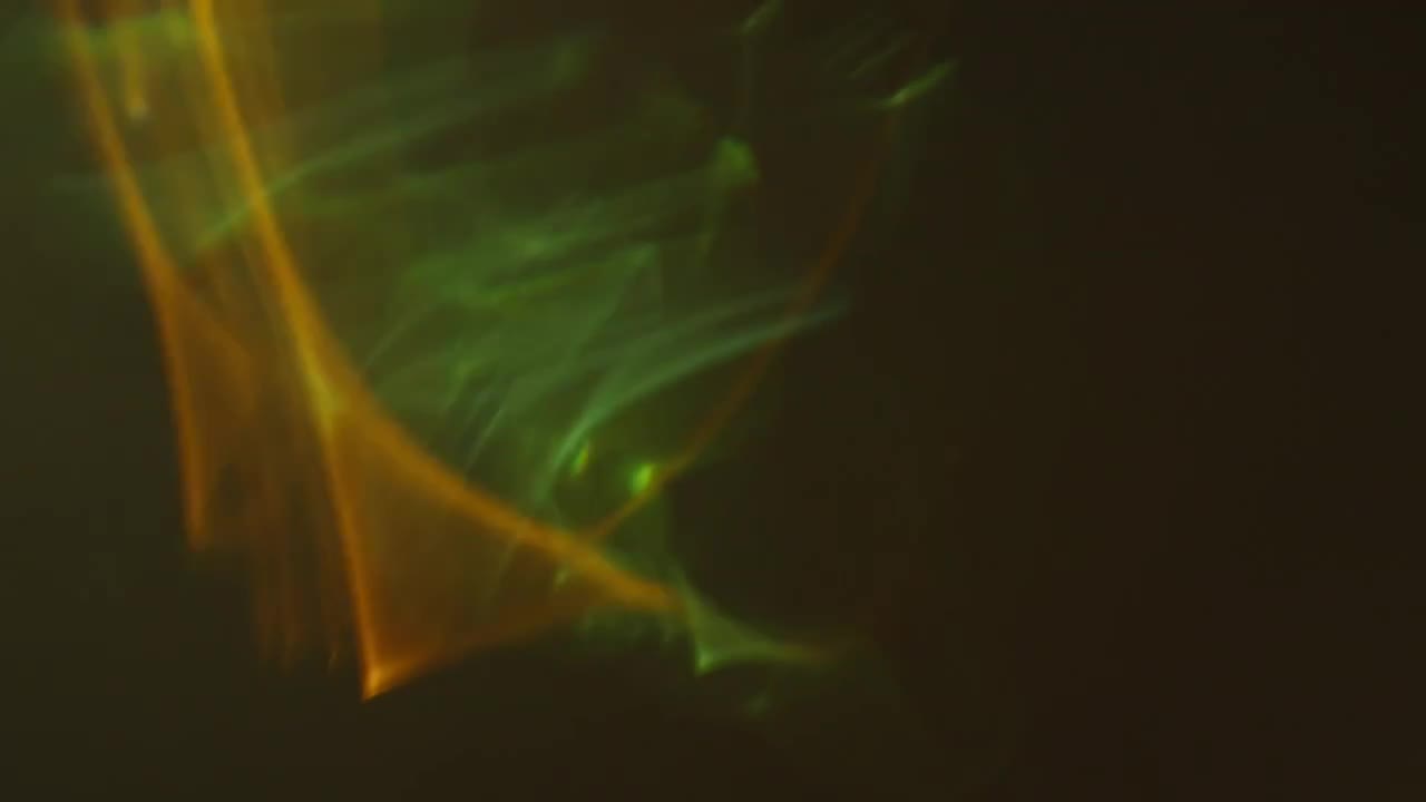 Green And Yellow Light Leaks Stock Video Motion Array