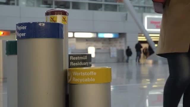 Recycling Water Bottle: Stock Video