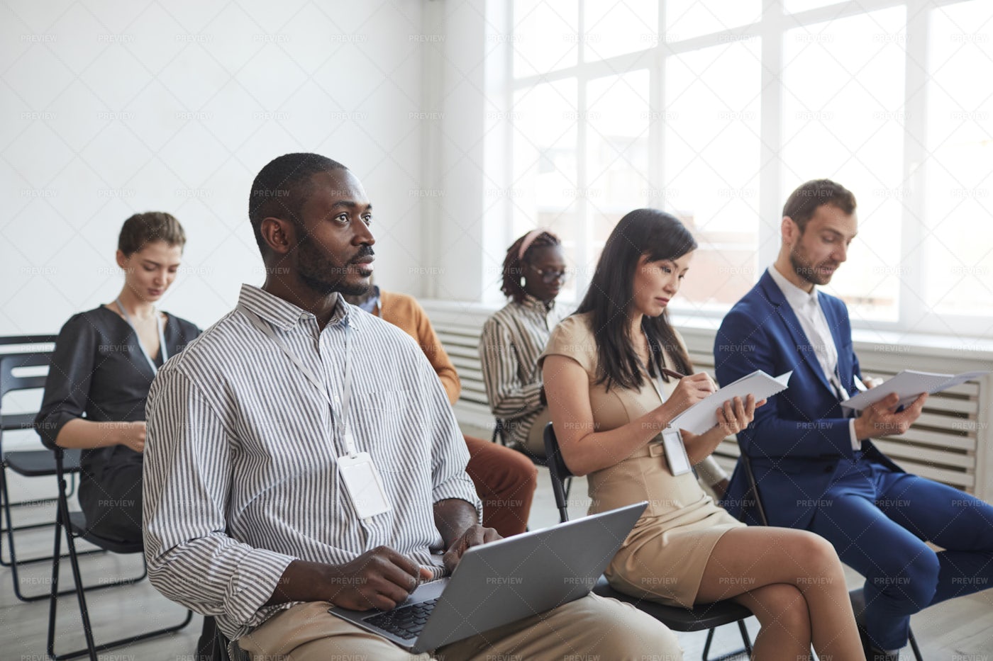 People Listening At Conference: Stock Photos