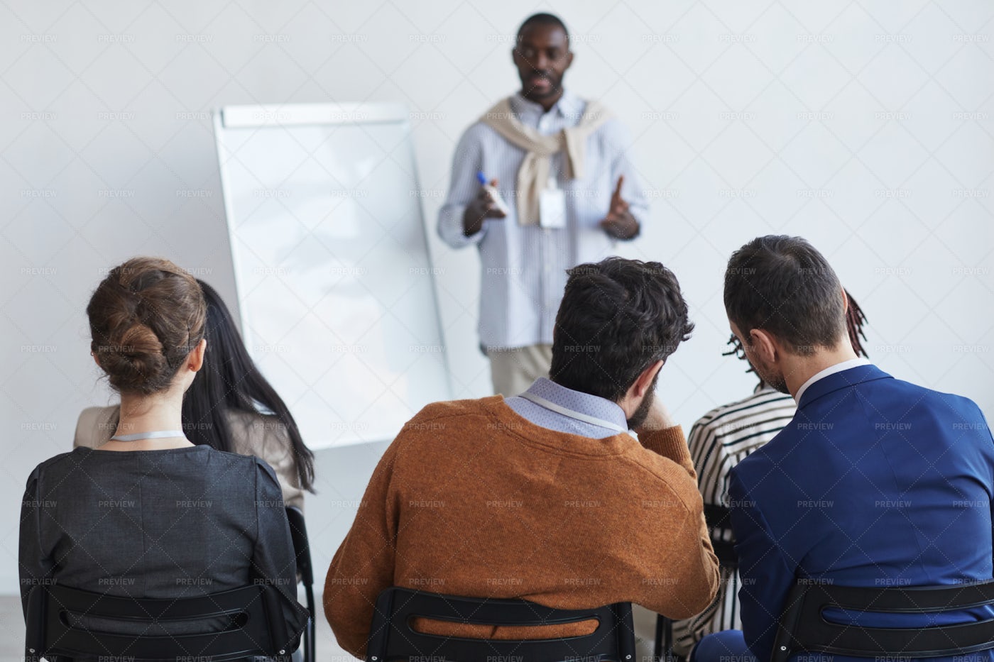 Audience At Coaching Seminar: Stock Photos