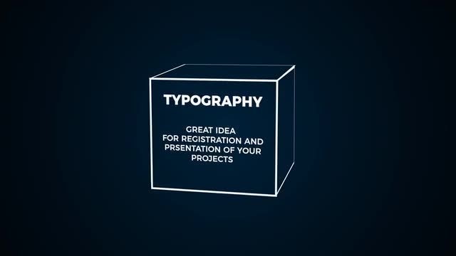 Modern Typography : After Effects Templates