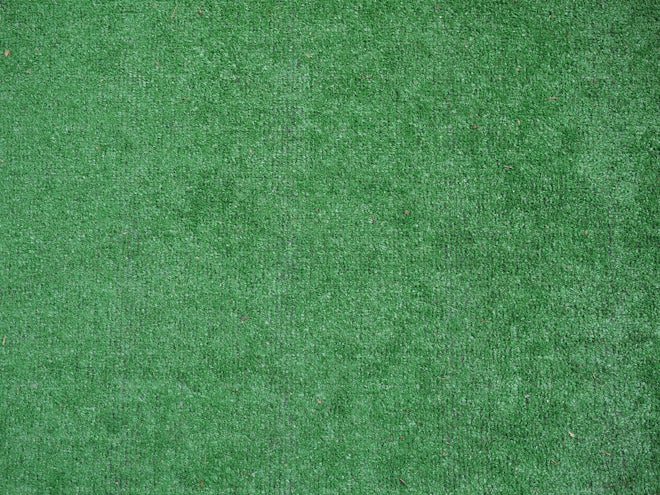 Texture of green felt fabric Stock Photo