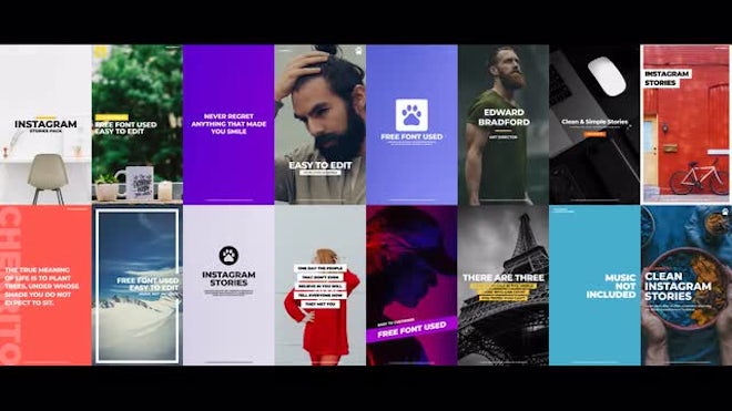 Instagram Stories Premiere Pro Templates Motion Array
