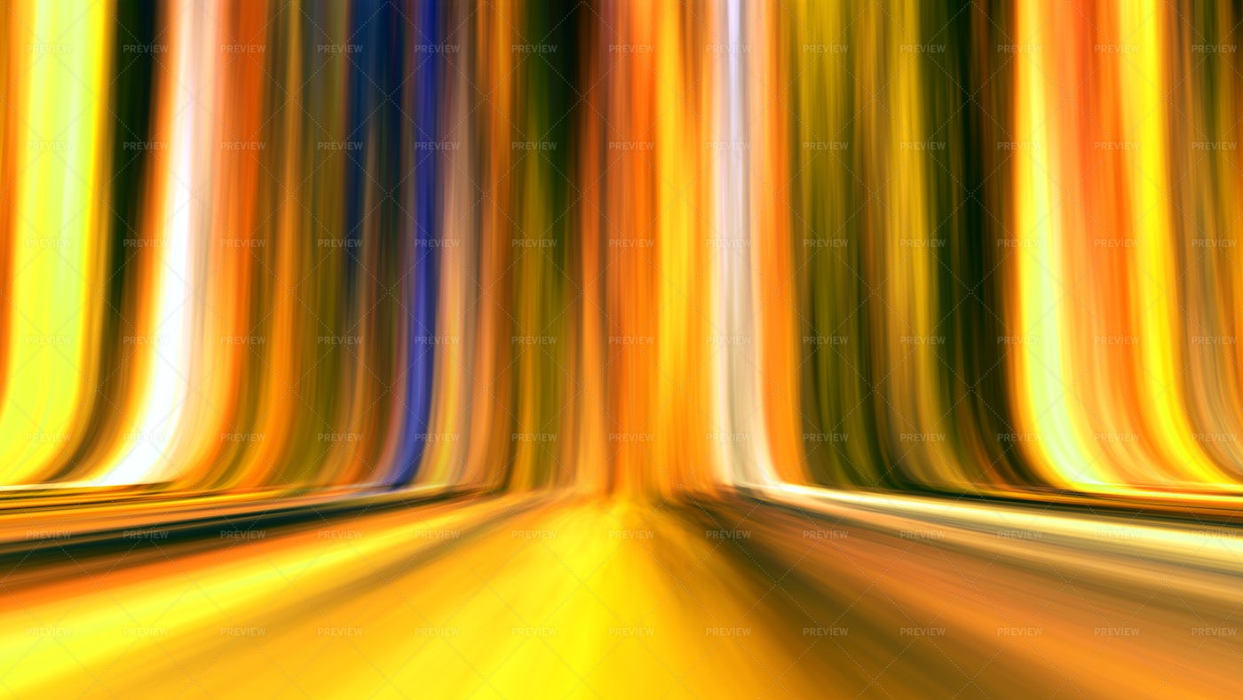 Gold Line Striped Gradient Lights: Stock Photos