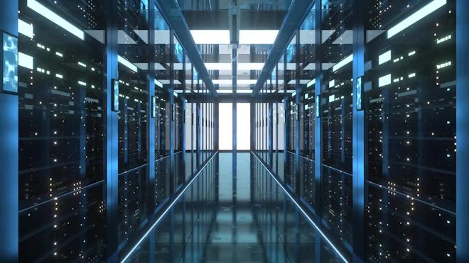 Digital Server Room Background - Stock Motion Graphics | Motion Array