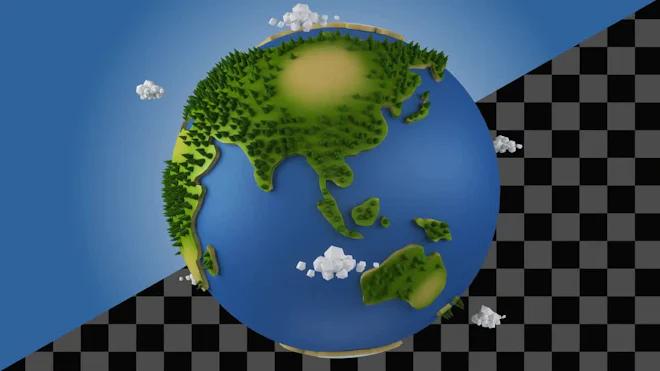 Earth Problem Animation 3d Earth Animation
