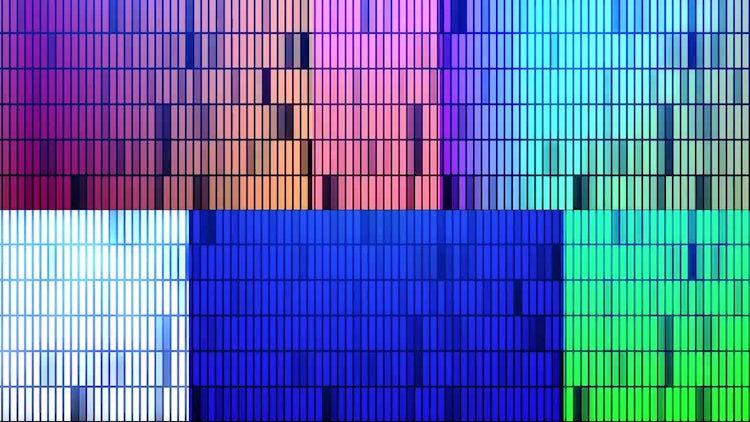 Set Of Six Club Backgrounds: Stock Motion Graphics