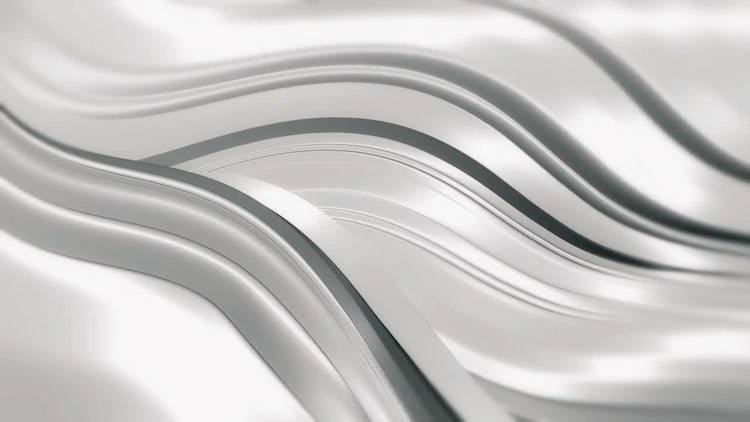  Elegant  Silver  Waves Background  Stock Motion Graphics 