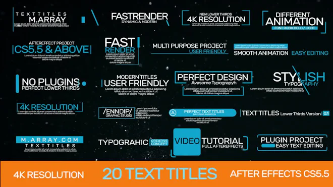 Cool Ribbon Lower Thirds After Effects Templates Motion Array Cool Ribbon Lower Thirds After Effects Templates Motion Array