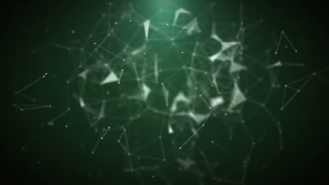 Structural Fragments Blue Background: Stock Motion Graphics