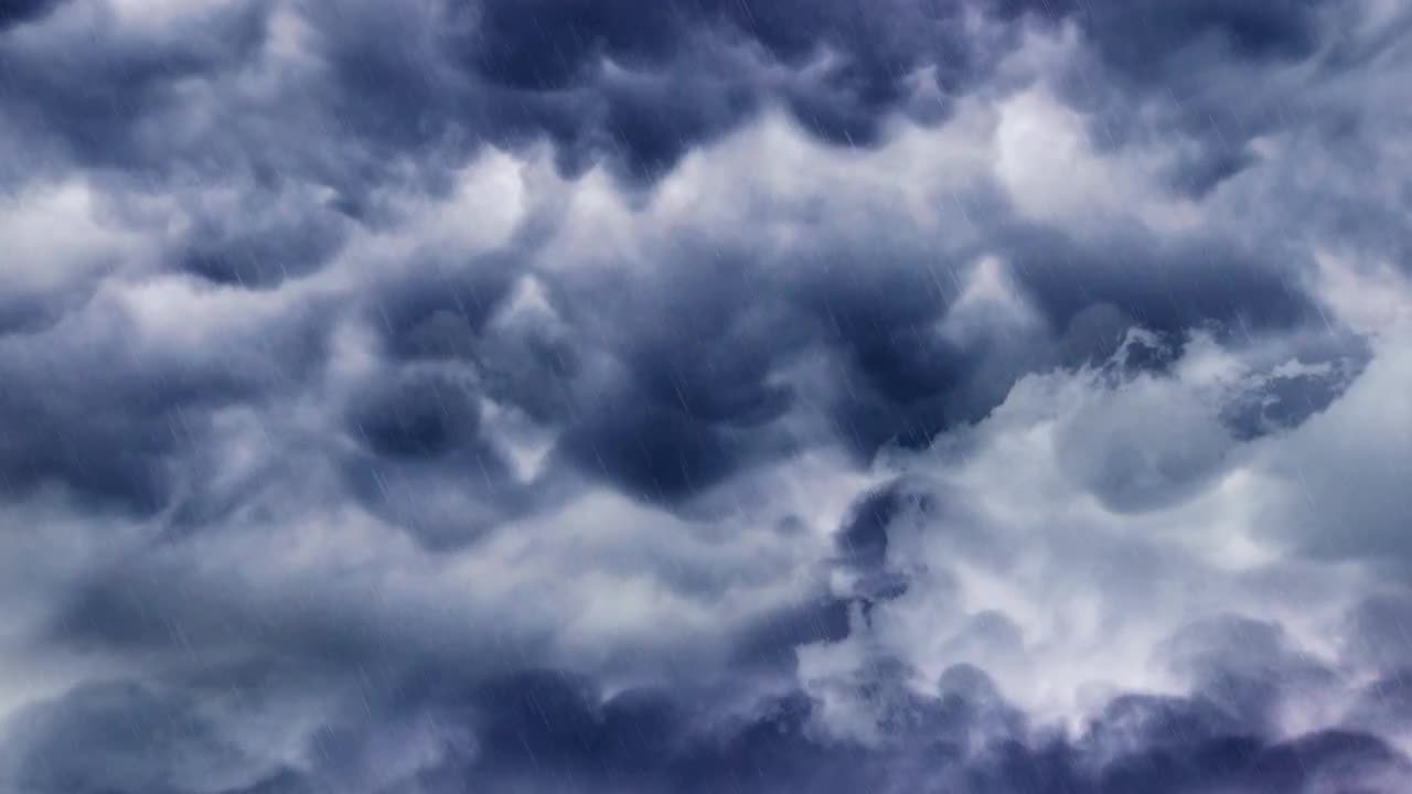 Dark Storm Clouds And Lightning Stock Motion Graphics Motion Array