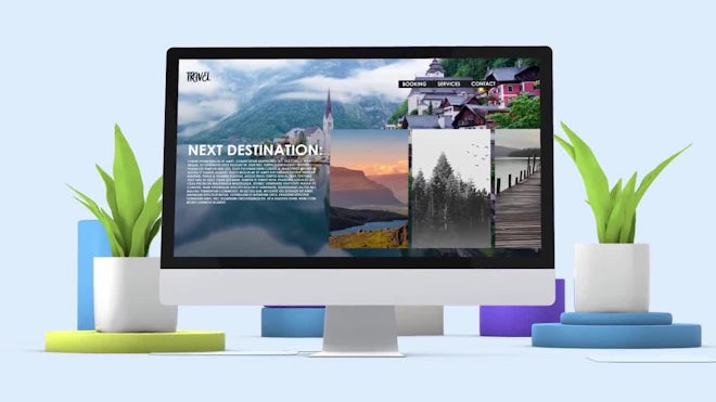 4K Showcase On Laptop Screen - After Effects Templates | Motion Array