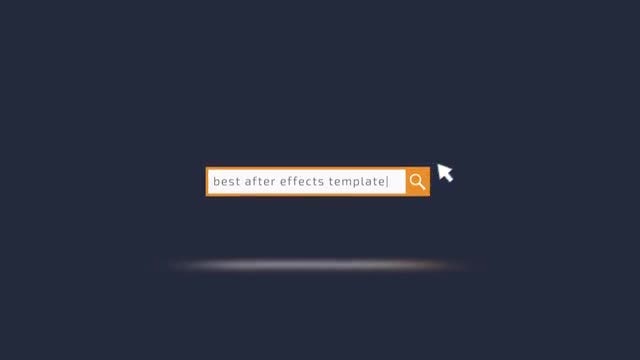 Web Search Logo: After Effects Templates