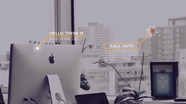 Modern Callout Titles: After Effects Templates